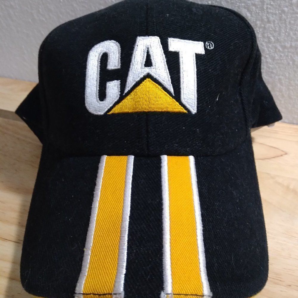 CAT Caterpillar Logo Strap Back Hat